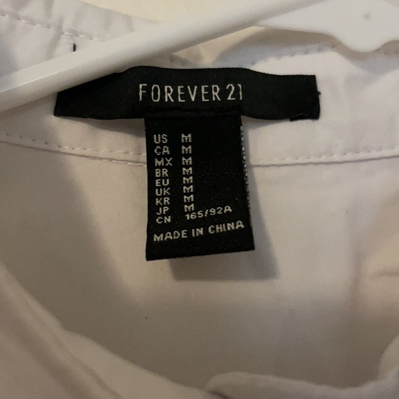 Forever 21 Flower Embroidered Shirt - Picture 5 of 5